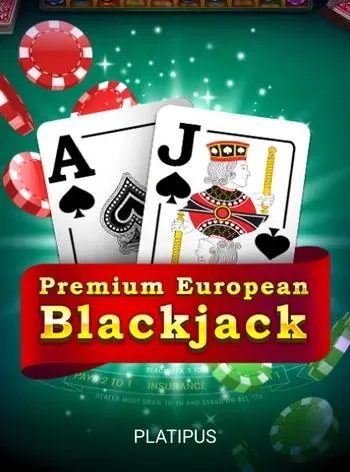 Platipus Premium European Blackjack spel